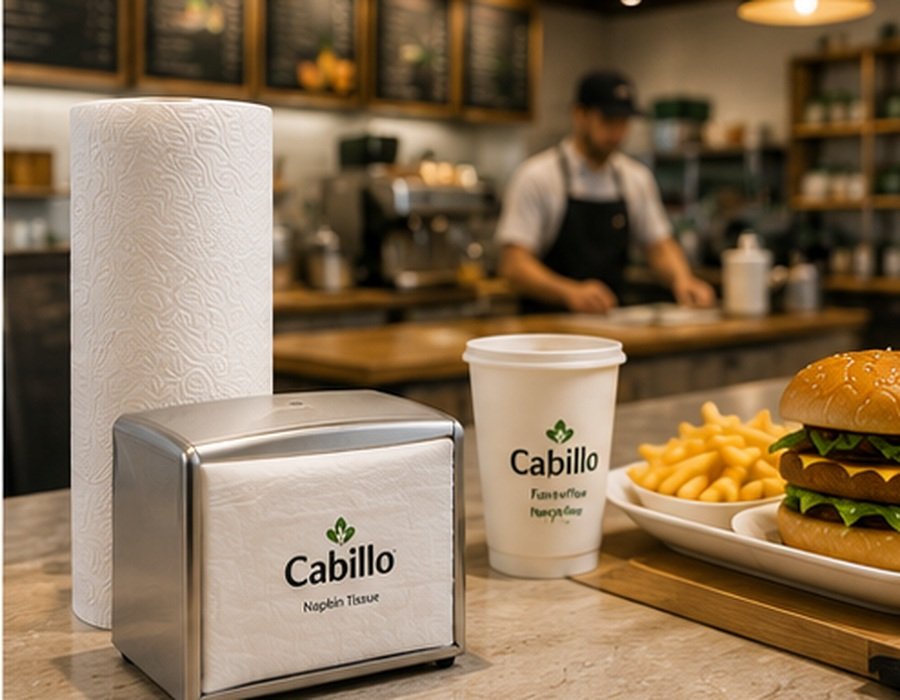 Cabillo paper products used in food service