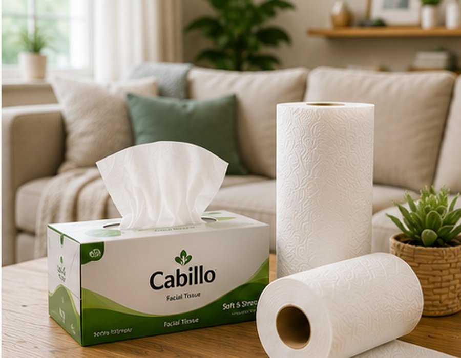 Cabillo paper products used at home
